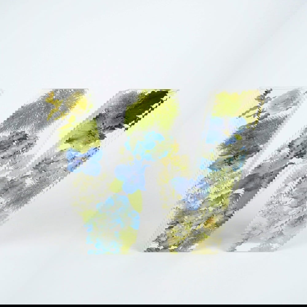 Letter - Resin Floral Block - Endless Florals