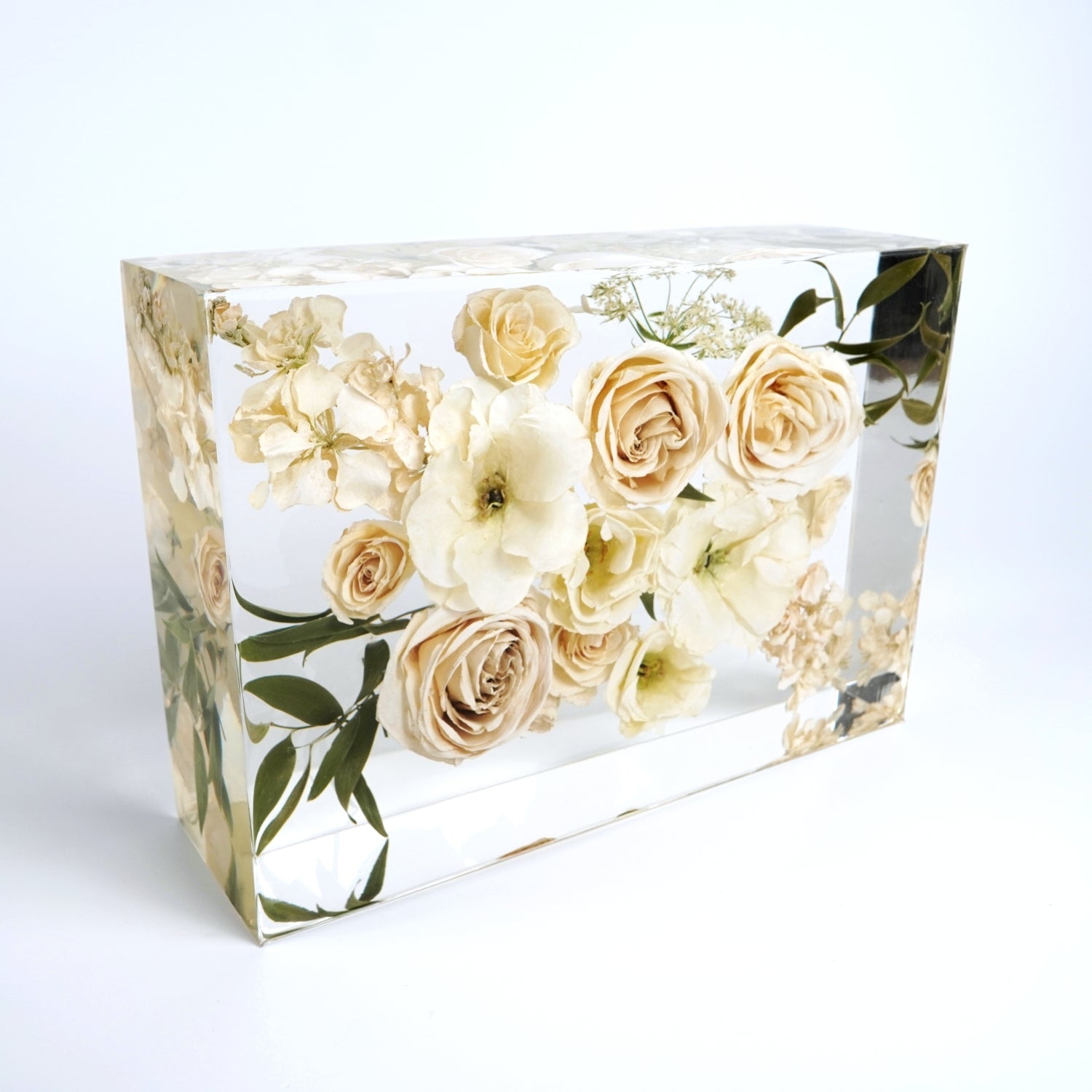 Rectangle - Resin Floral Block - Endless Florals