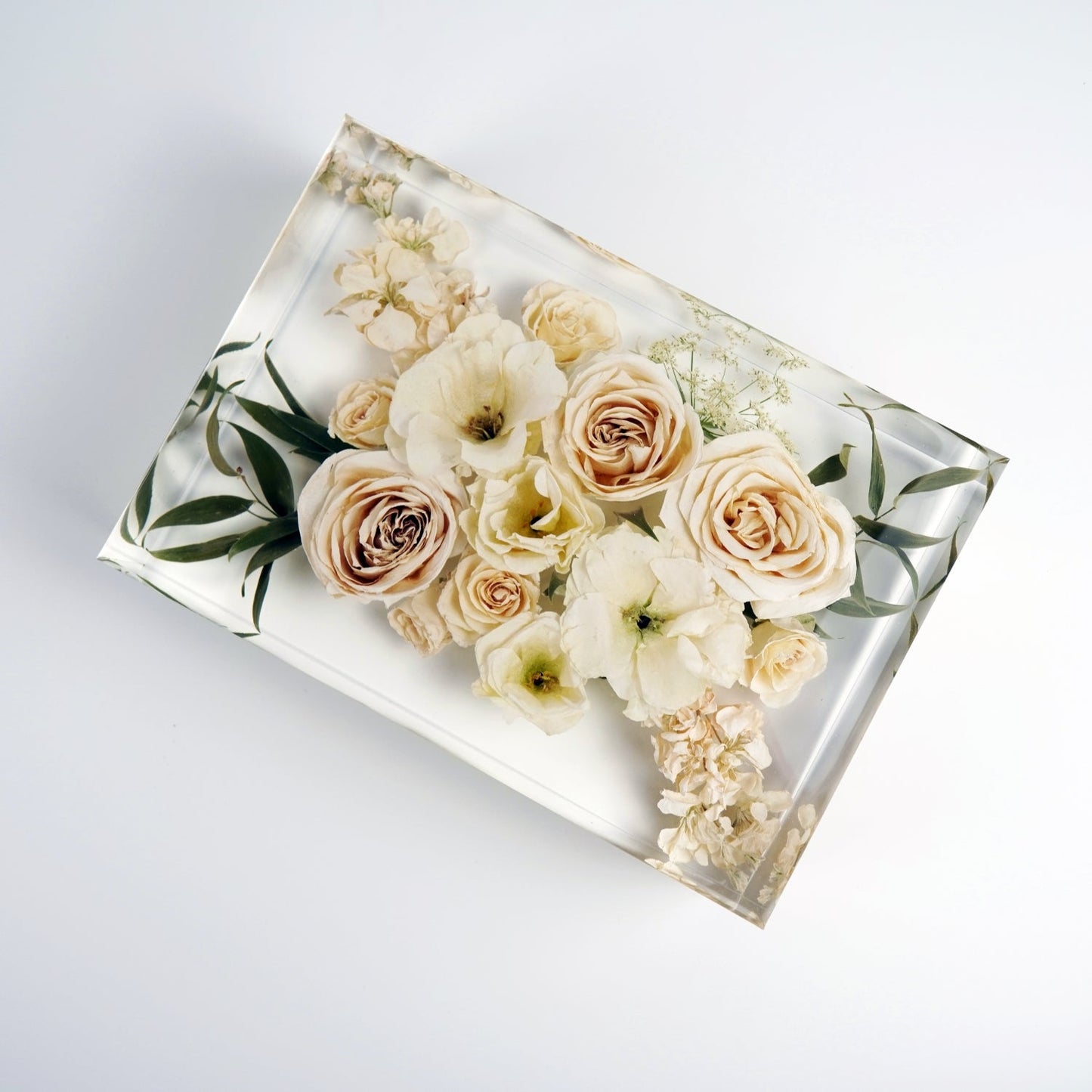 Rectangle - Resin Floral Block - Endless Florals