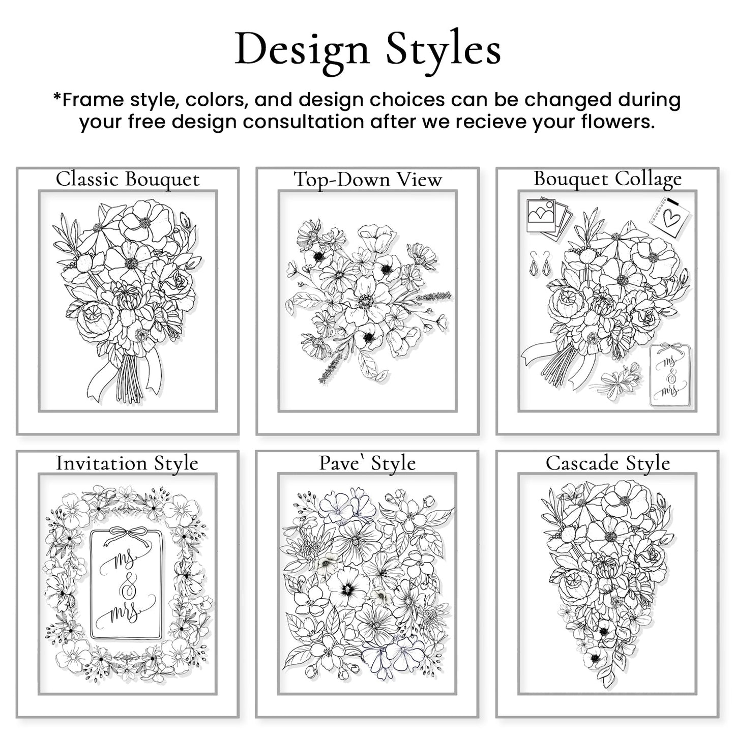 Shadow Box - Floral Display - Endless Florals