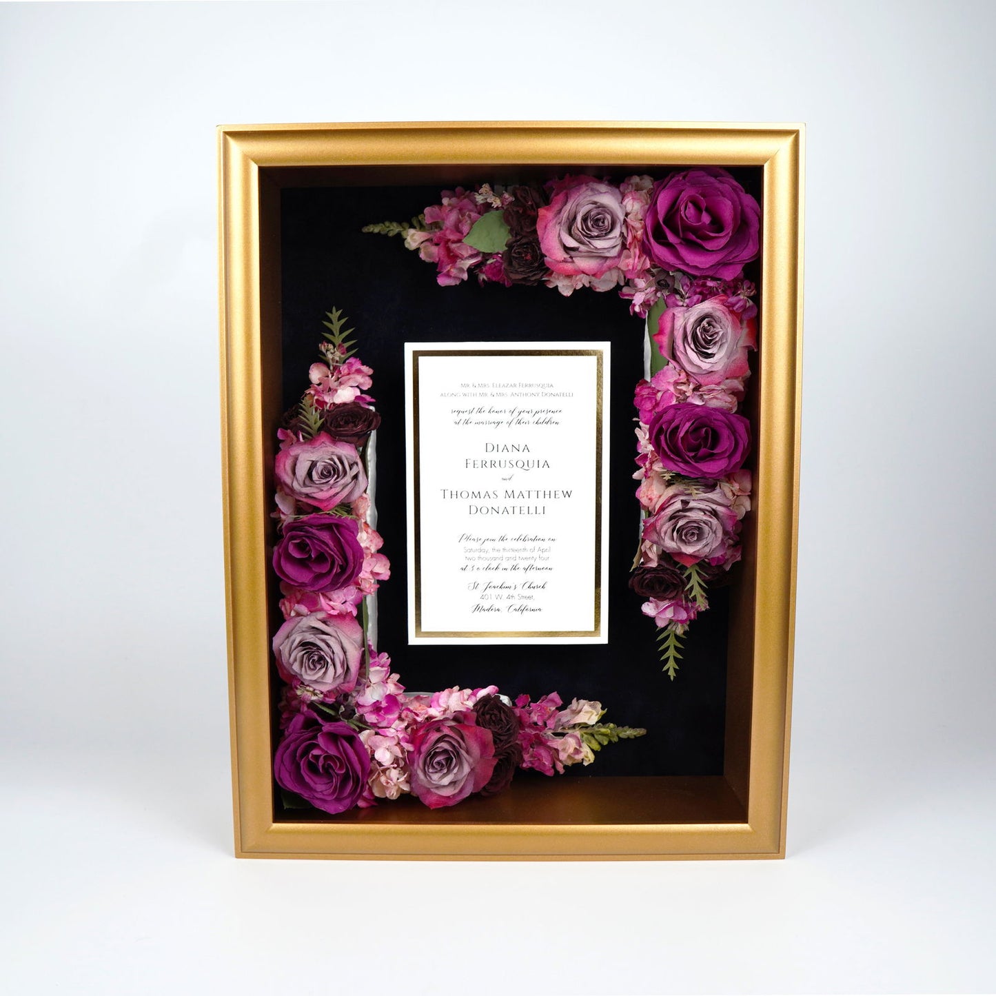 Shadow Box - Floral Display - Endless Florals