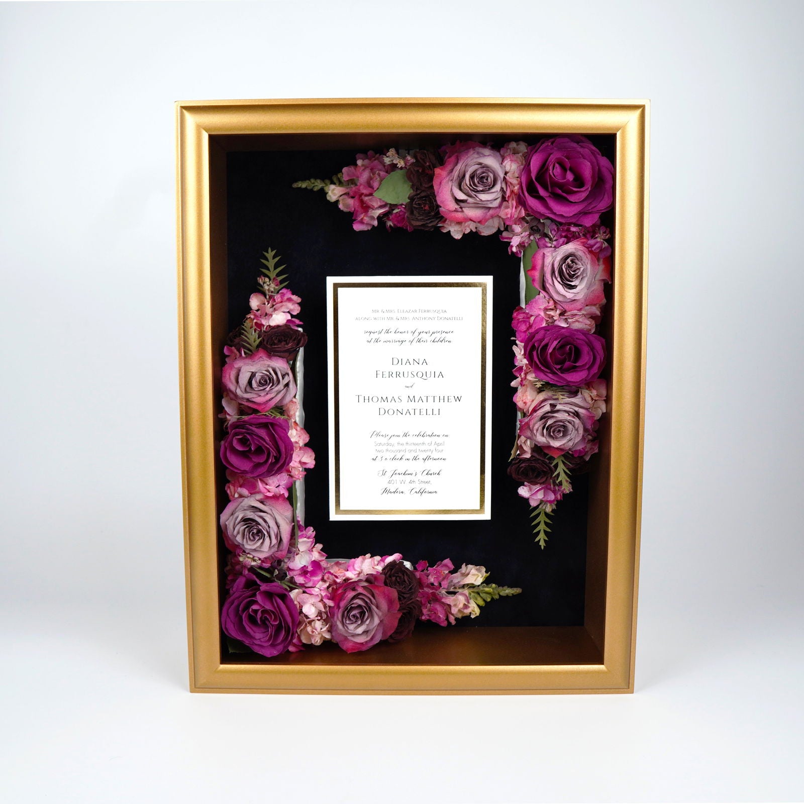 Shadow Box - Floral Display - Endless Florals