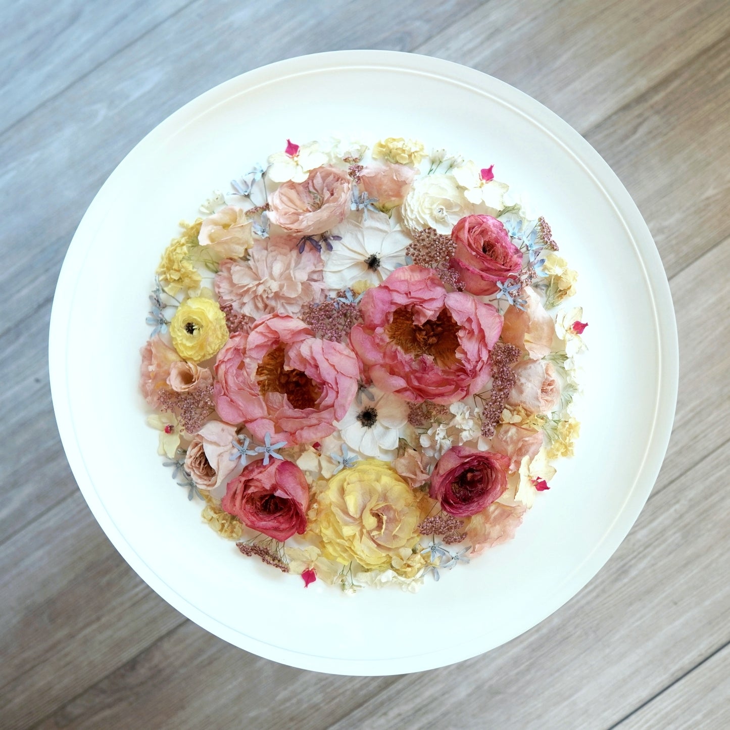 Resin Floral Table