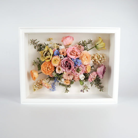 Let your Flowers Shine in a Shadow Box