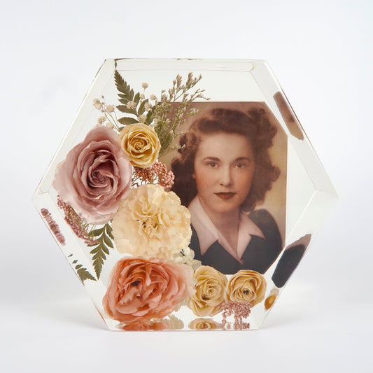 Memorial Resin Preservation Endless Florals 