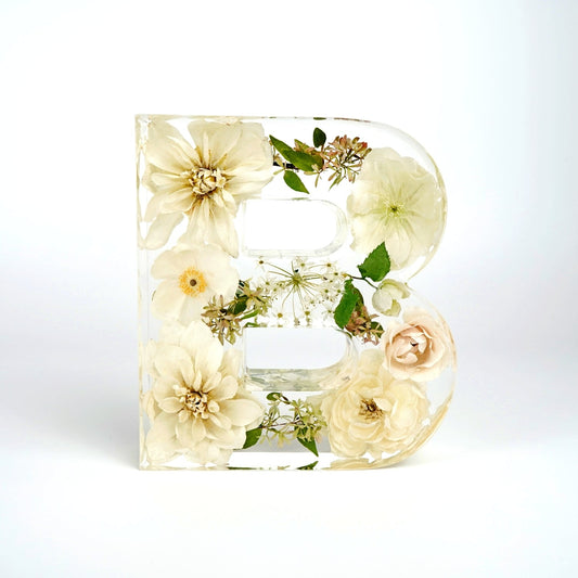 Letter B Resin