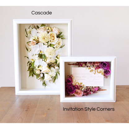 Shadow Box - Framed Floral Display