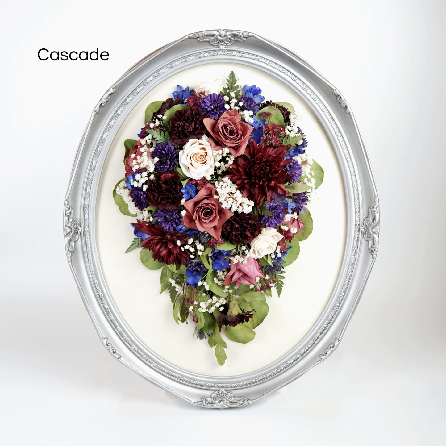 Bubble Glass - Framed Floral Display