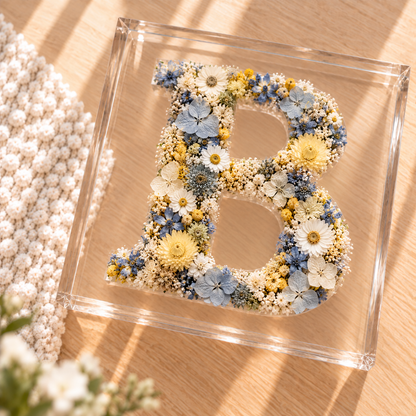 Baby Monogram - Resin Block