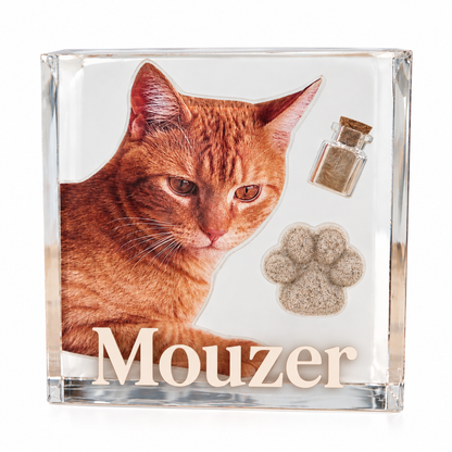 Pet Memorial - Resin Block