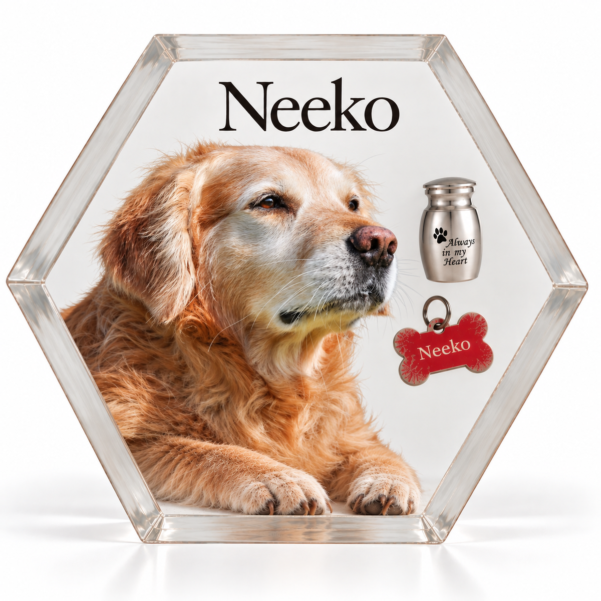 Pet Memorial - Resin Block