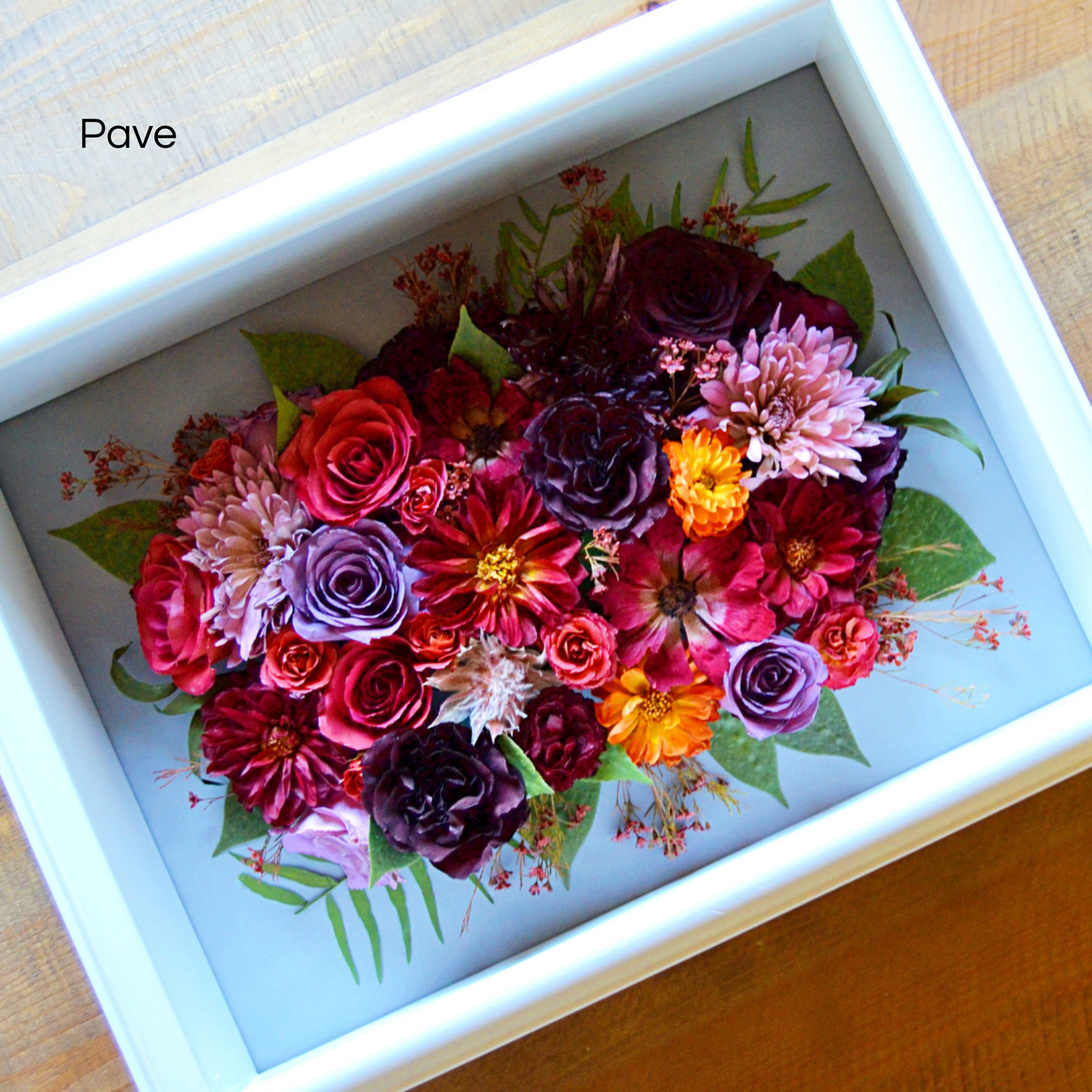 Shadow Box - Framed Floral Display