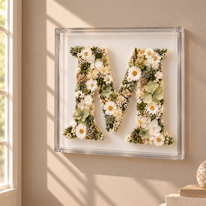Baby Monogram - Resin Block